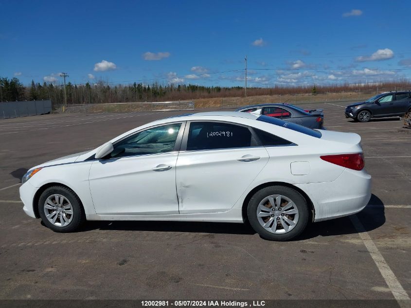 2012 Hyundai Sonata Gls VIN: 5NPEB4AC0CH477261 Lot: 12002981