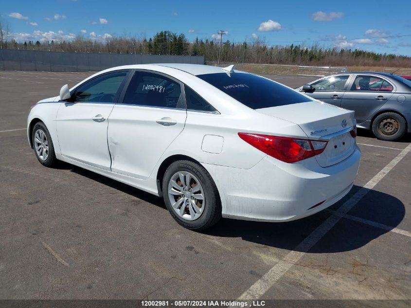 2012 Hyundai Sonata Gls VIN: 5NPEB4AC0CH477261 Lot: 12002981