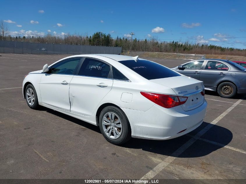 2012 Hyundai Sonata Gls VIN: 5NPEB4AC0CH477261 Lot: 12002981