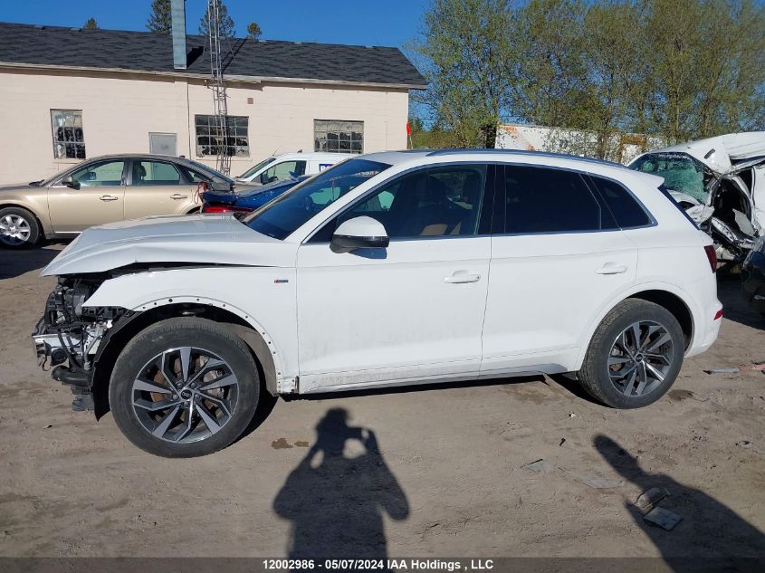 2022 Audi Q5 VIN: WA1EAAFY2N2029639 Lot: 12002986