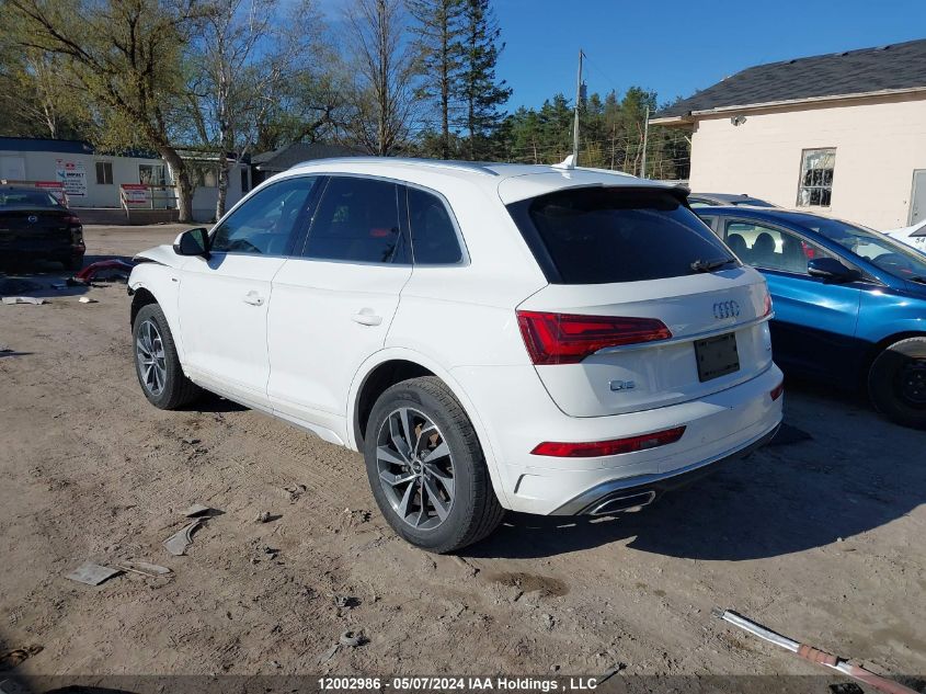 2022 Audi Q5 VIN: WA1EAAFY2N2029639 Lot: 12002986