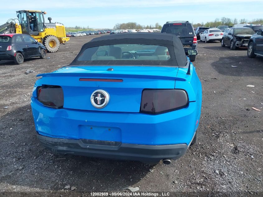 2010 Ford Mustang VIN: 1ZVBP8EN3A5109223 Lot: 12002989