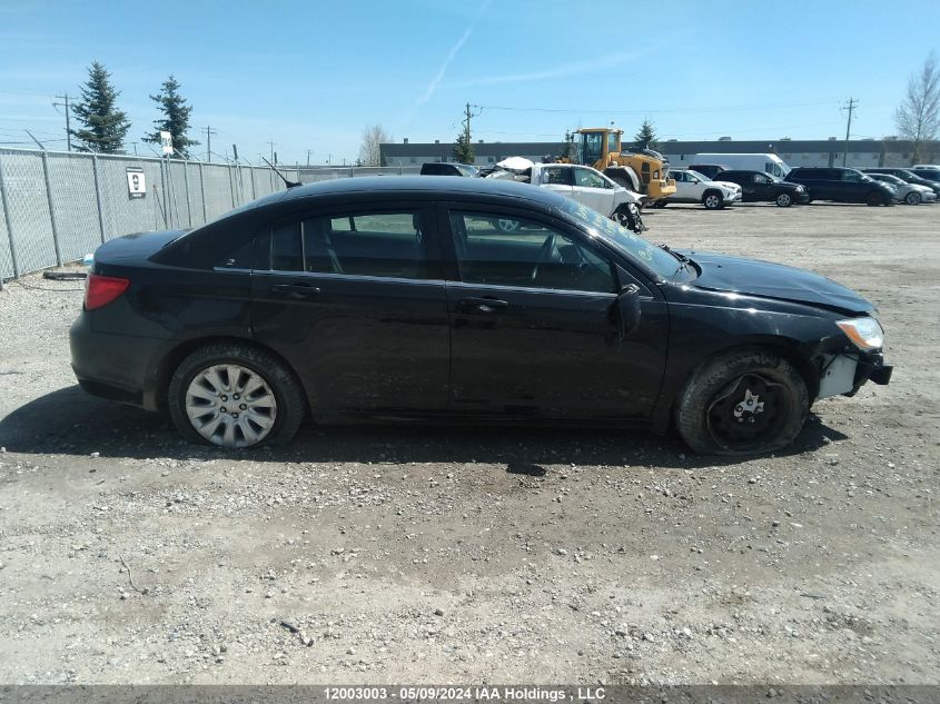 2014 Chrysler 200 Lx VIN: 1C3CCBABXEN229770 Lot: 12003003