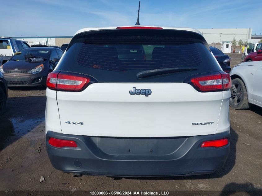 2016 Jeep Cherokee Sport VIN: 1C4PJMAB3GW269846 Lot: 12003006