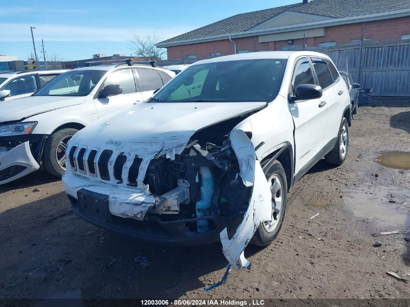 2016 Jeep Cherokee Sport VIN: 1C4PJMAB3GW269846 Lot: 12003006