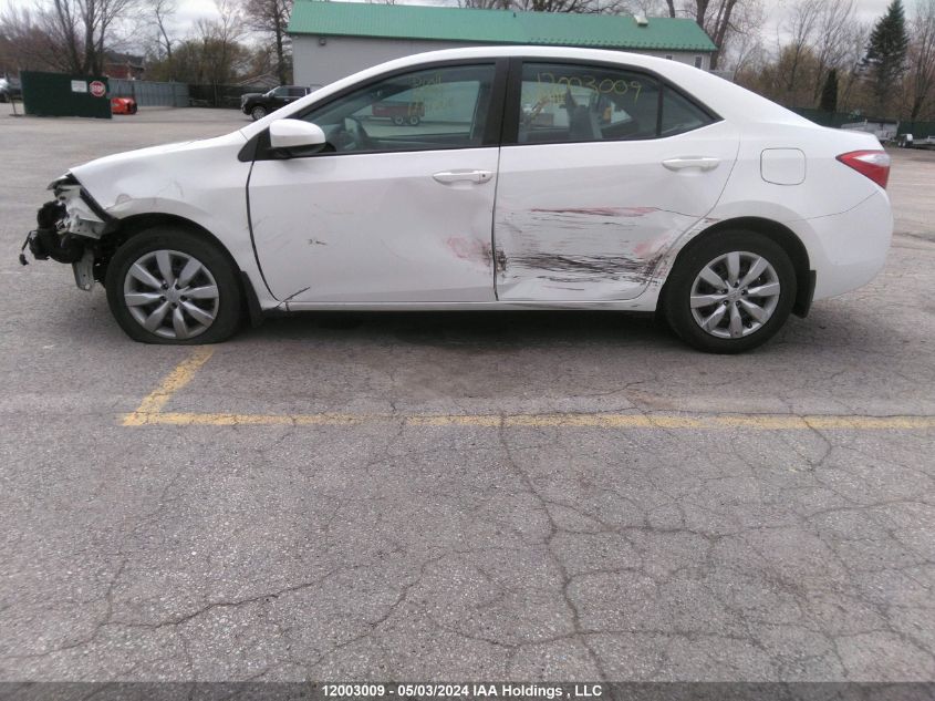 2015 Toyota Corolla Ce/Le/S VIN: 2T1BURHE4FC235081 Lot: 12003009