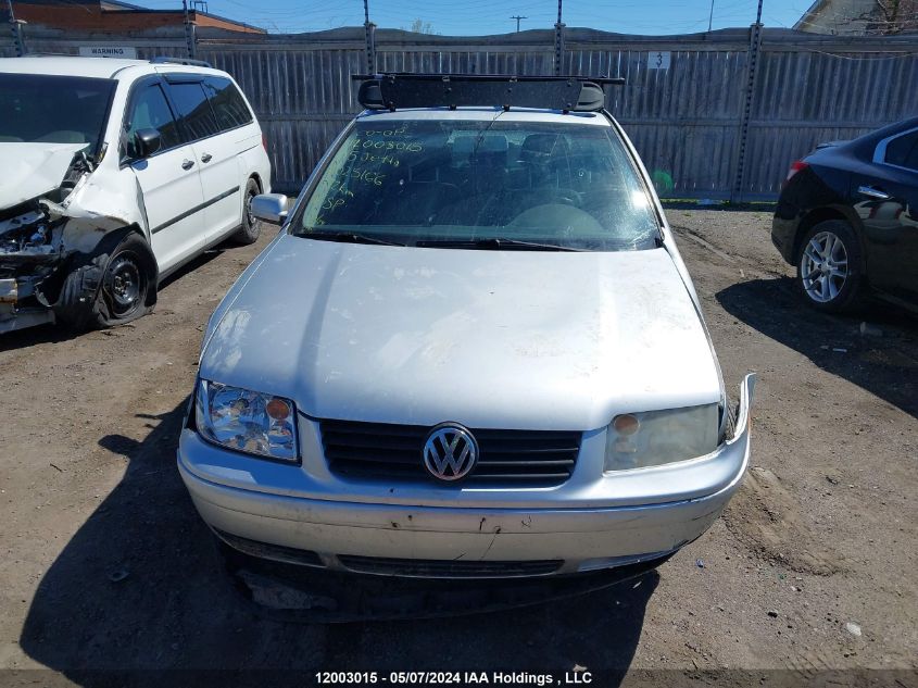 2005 Volkswagen Jetta Sedan VIN: 3VWSR69M25M025166 Lot: 12003015