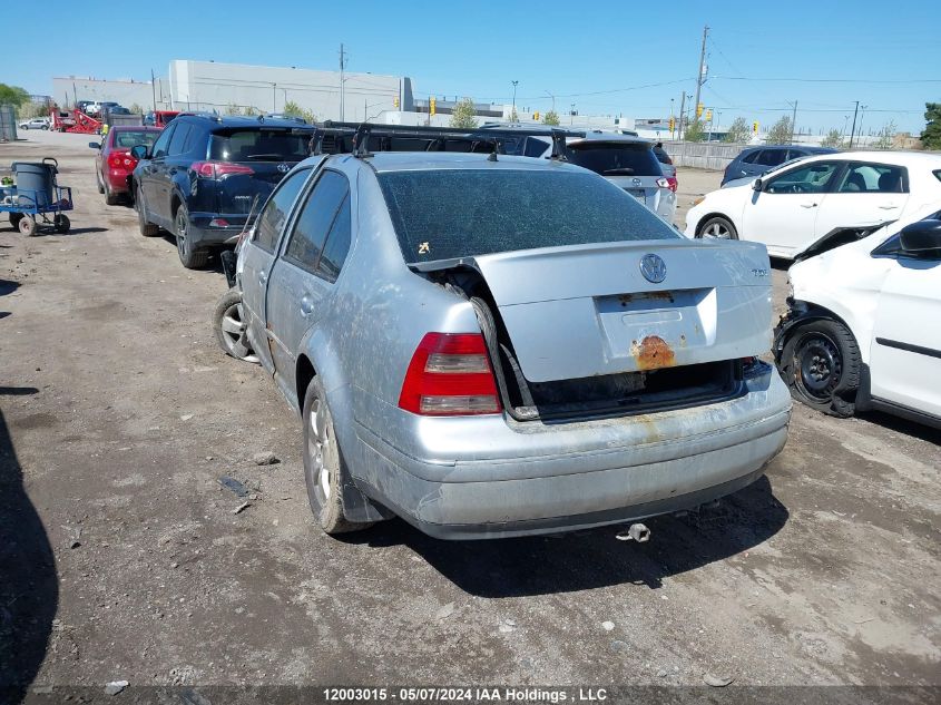 2005 Volkswagen Jetta Sedan VIN: 3VWSR69M25M025166 Lot: 12003015