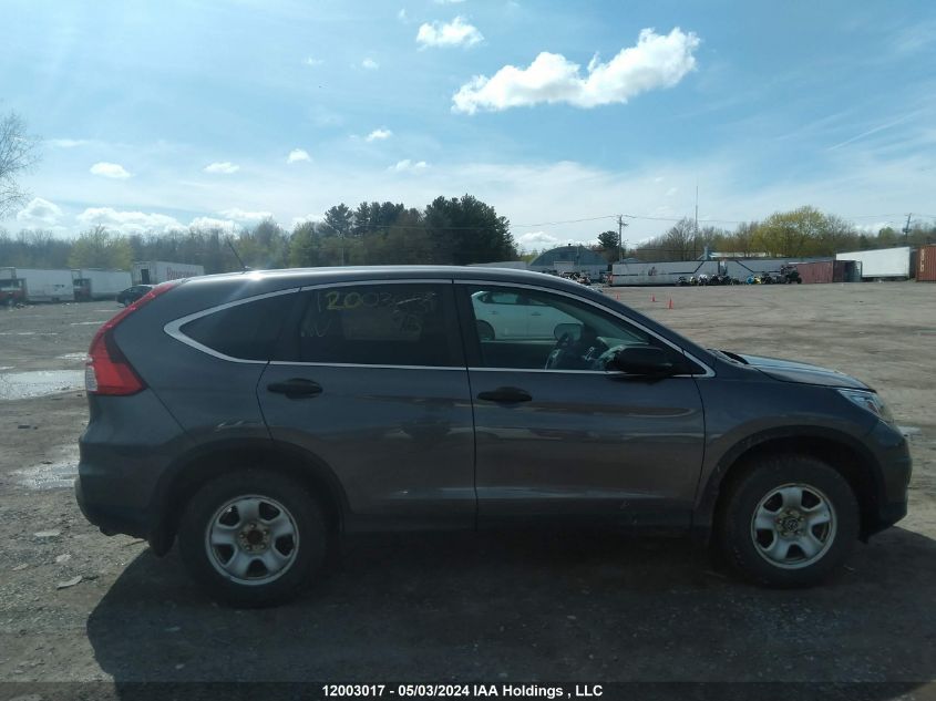 2015 Honda Cr-V Lx VIN: 2HKRM4H30FH119695 Lot: 12003017