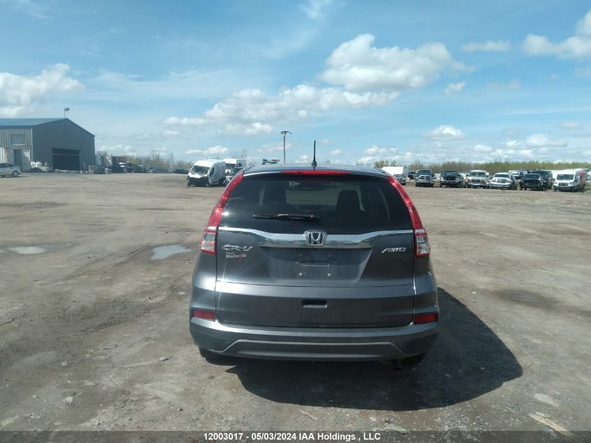 2015 Honda Cr-V Lx VIN: 2HKRM4H30FH119695 Lot: 12003017