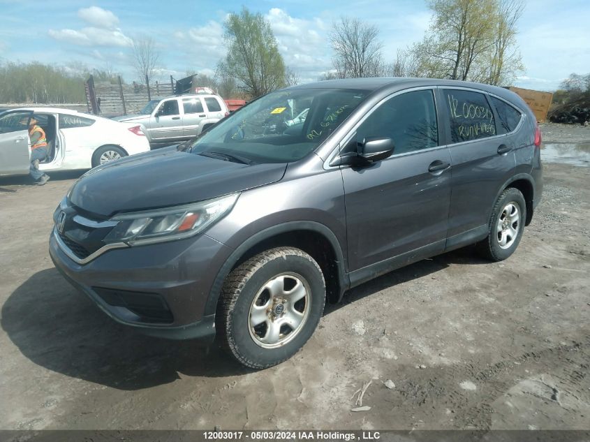 2015 Honda Cr-V Lx VIN: 2HKRM4H30FH119695 Lot: 12003017