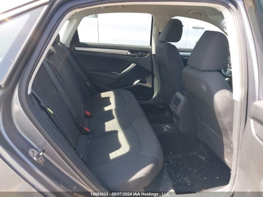 2013 Volkswagen Passat S VIN: 1VWAH7A32DC031007 Lot: 12003033