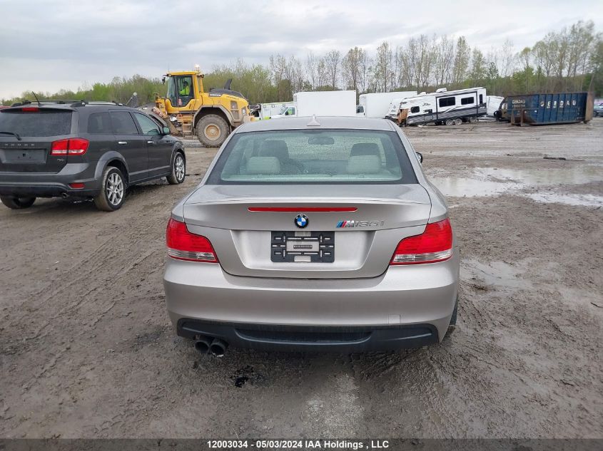 2011 BMW 1 Series VIN: WBAUC9C52BVM10113 Lot: 12003034