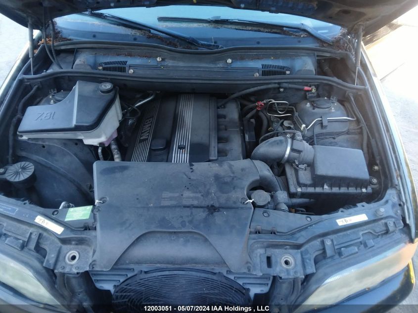 2003 BMW X5 3.0I VIN: 5UXFA535X3LV74375 Lot: 12003051