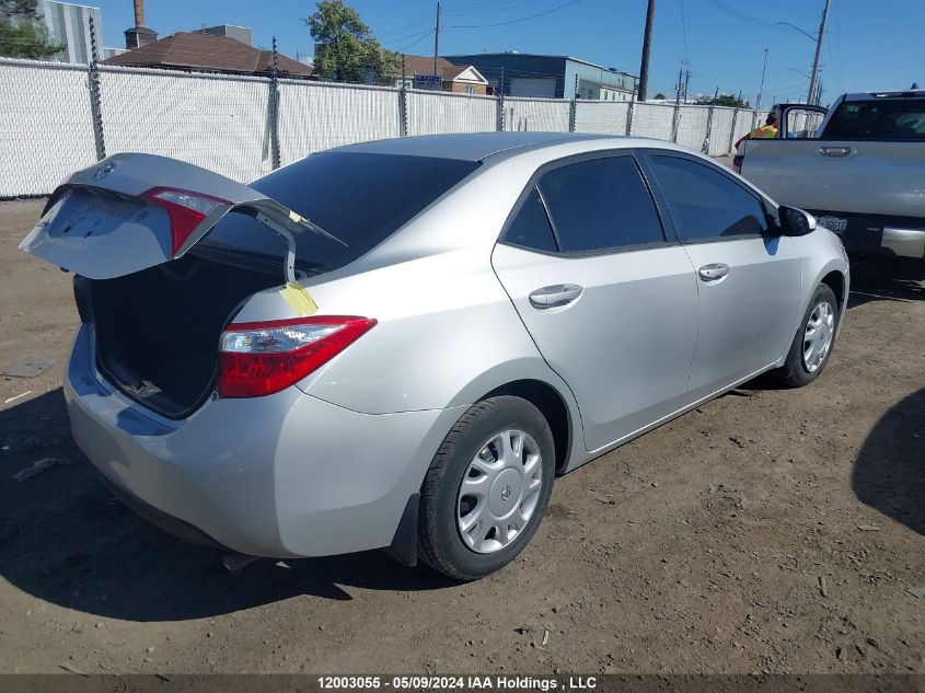 2014 Toyota Corolla Ce/Le/S VIN: 2T1BURHE9EC026496 Lot: 12003055