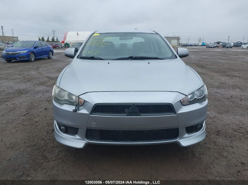 2008 Mitsubishi Lancer VIN: JA3AU86U38U601665 Lot: 12003056