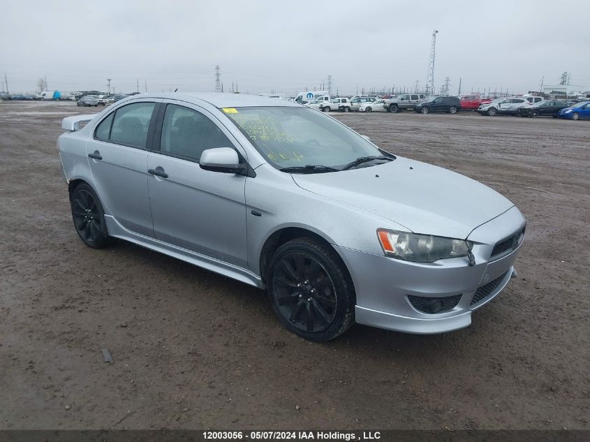 2008 Mitsubishi Lancer VIN: JA3AU86U38U601665 Lot: 12003056