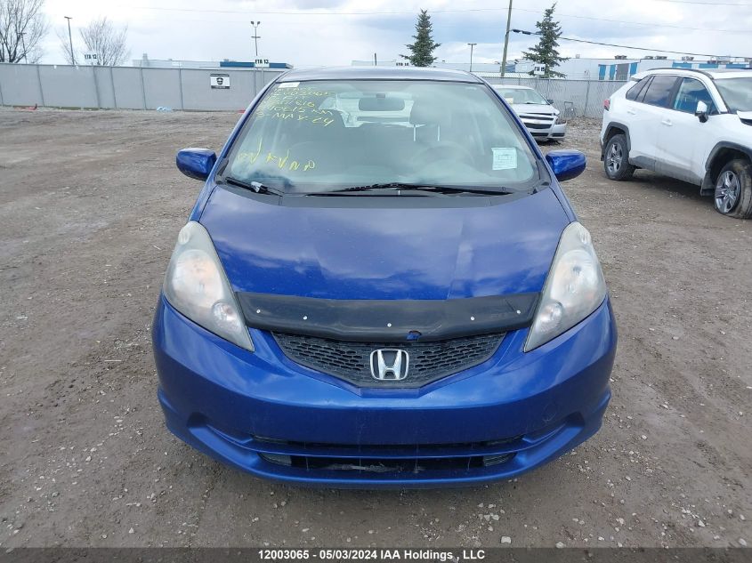 2010 Honda Fit VIN: JHMGE8H50AC801816 Lot: 12003065