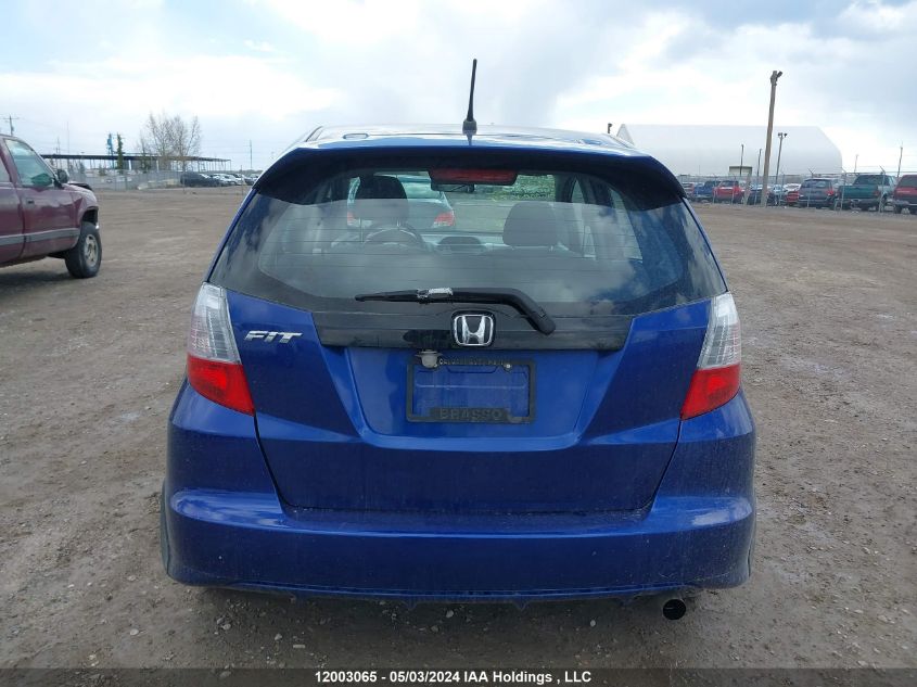 2010 Honda Fit VIN: JHMGE8H50AC801816 Lot: 12003065