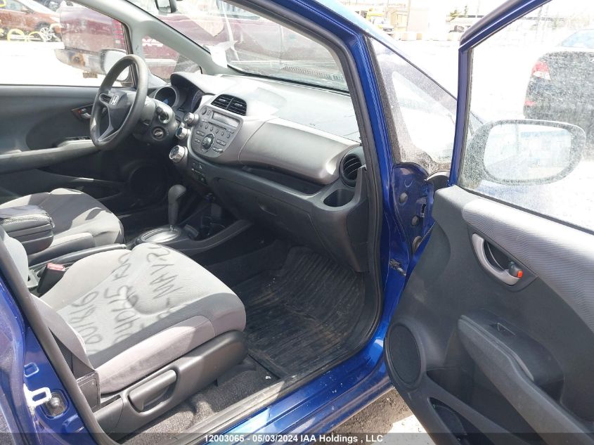 2010 Honda Fit VIN: JHMGE8H50AC801816 Lot: 12003065