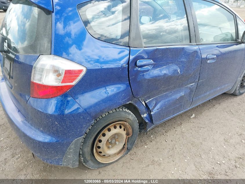 2010 Honda Fit VIN: JHMGE8H50AC801816 Lot: 12003065