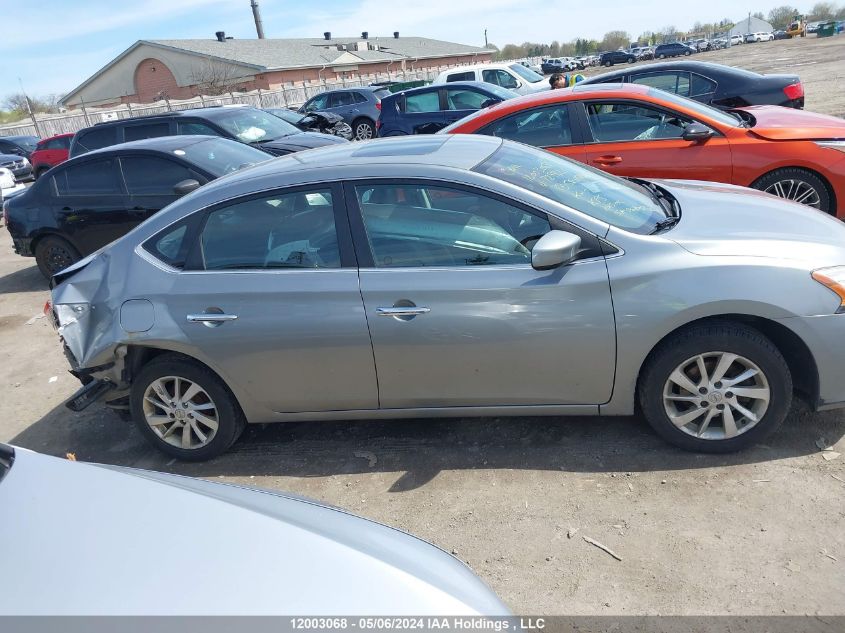 2013 Nissan Sentra S/Sv/Sr/Sl VIN: 3N1AB7AP3DL729821 Lot: 12003068