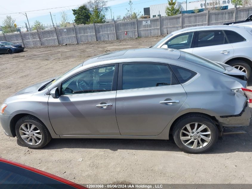 2013 Nissan Sentra S/Sv/Sr/Sl VIN: 3N1AB7AP3DL729821 Lot: 12003068