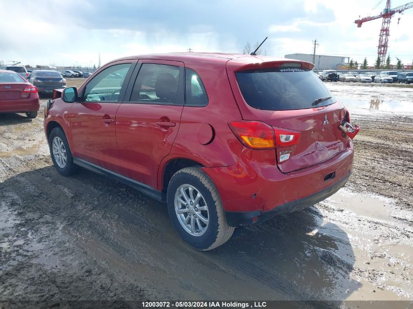 2015 Mitsubishi Rvr VIN: 4A4AH3AU1FE601602 Lot: 12003072