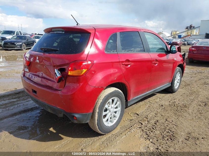 2015 Mitsubishi Rvr VIN: 4A4AH3AU1FE601602 Lot: 12003072