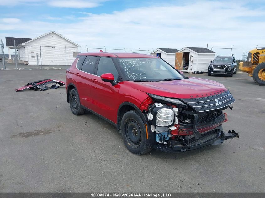 2022 Mitsubishi Outlander VIN: JA4J4TA83NZ616013 Lot: 12003074