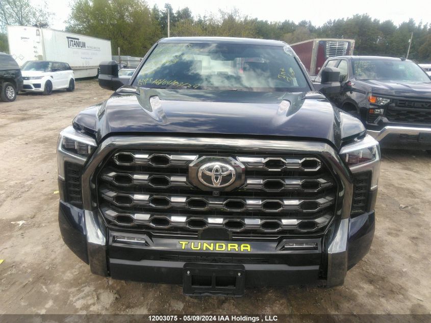 2023 Toyota Tundra Hybrid Platinum VIN: 5TFNC5DBXPX030808 Lot: 12003075