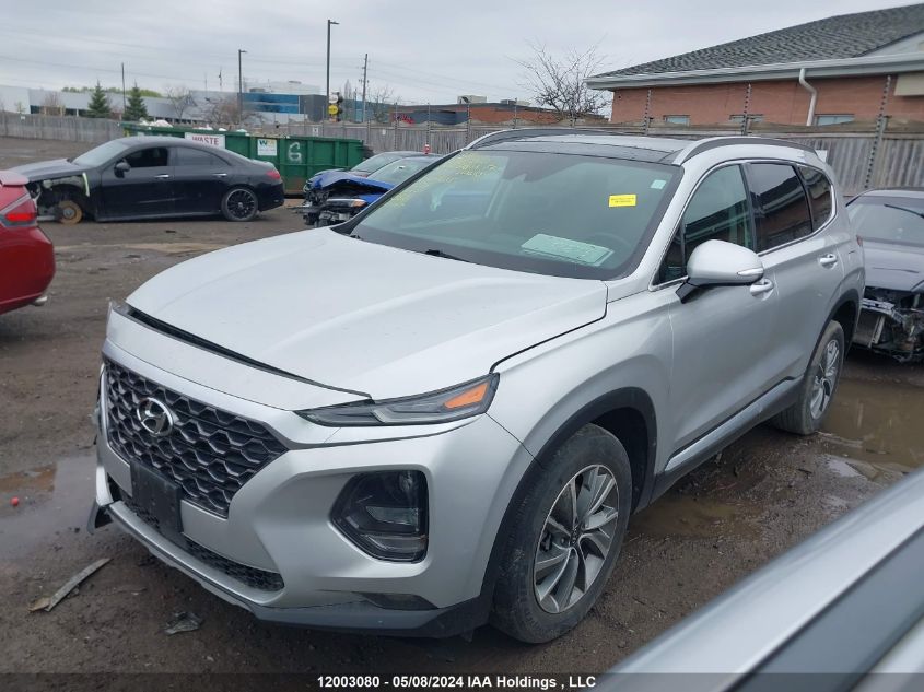 2019 Hyundai Santa Fe Luxury VIN: 5NMS3CAA7KH027868 Lot: 12003080