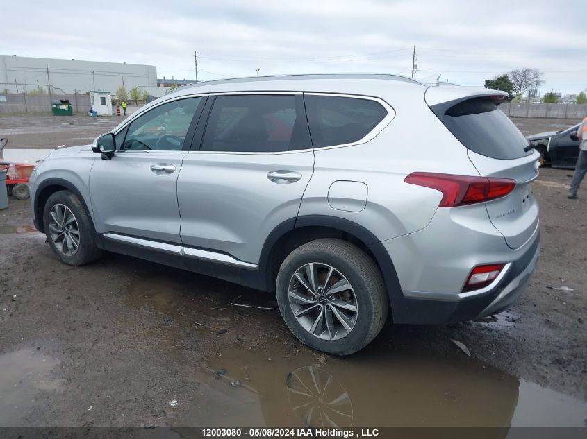 2019 Hyundai Santa Fe Luxury VIN: 5NMS3CAA7KH027868 Lot: 12003080