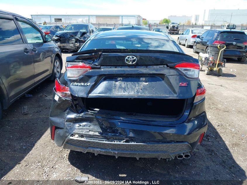 2020 Toyota Corolla Se/Xse VIN: 5YFB4RBE9LP047984 Lot: 12003083