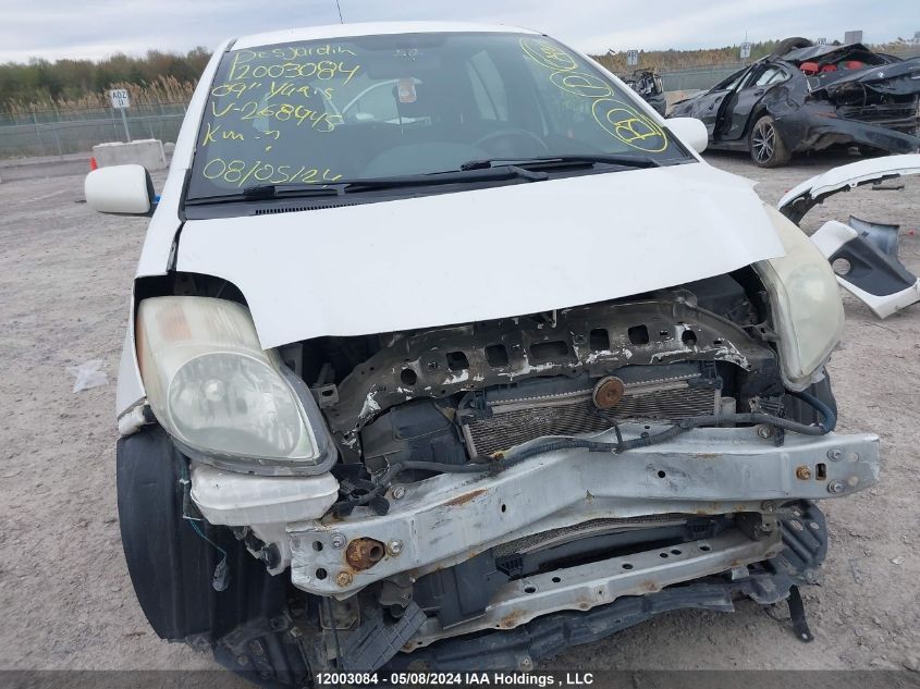 2009 Toyota Yaris VIN: JTDKT903795268445 Lot: 12003084