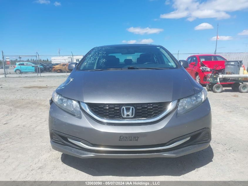 2013 Honda Civic Lx VIN: 2HGFB2F5XDH103769 Lot: 12003090