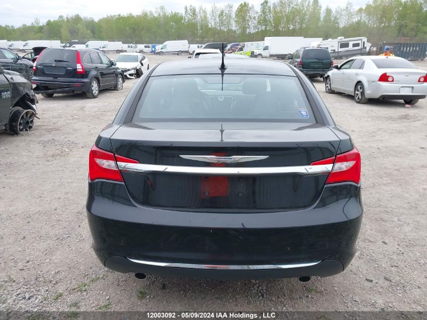 2013 Chrysler 200 VIN: 1C3CCBCG4DN757649 Lot: 12003092