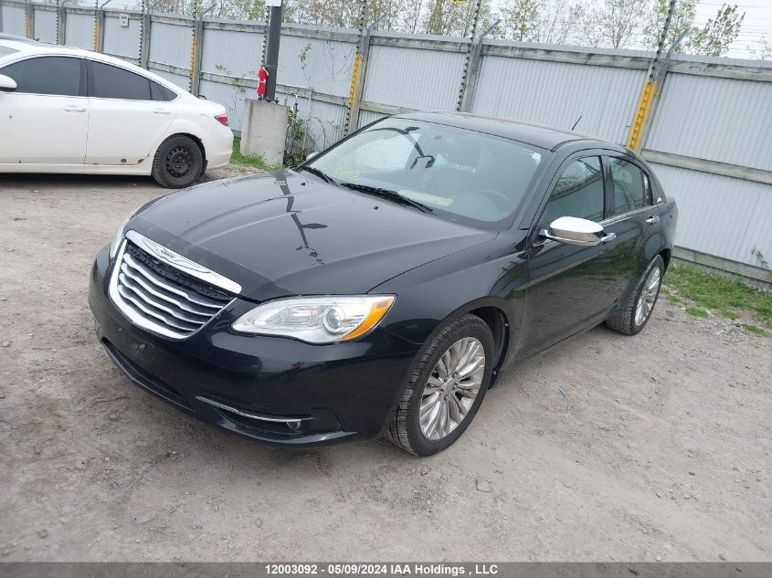 2013 Chrysler 200 VIN: 1C3CCBCG4DN757649 Lot: 12003092