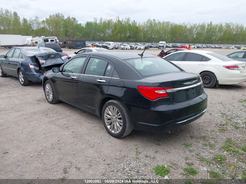 2013 Chrysler 200 VIN: 1C3CCBCG4DN757649 Lot: 12003092