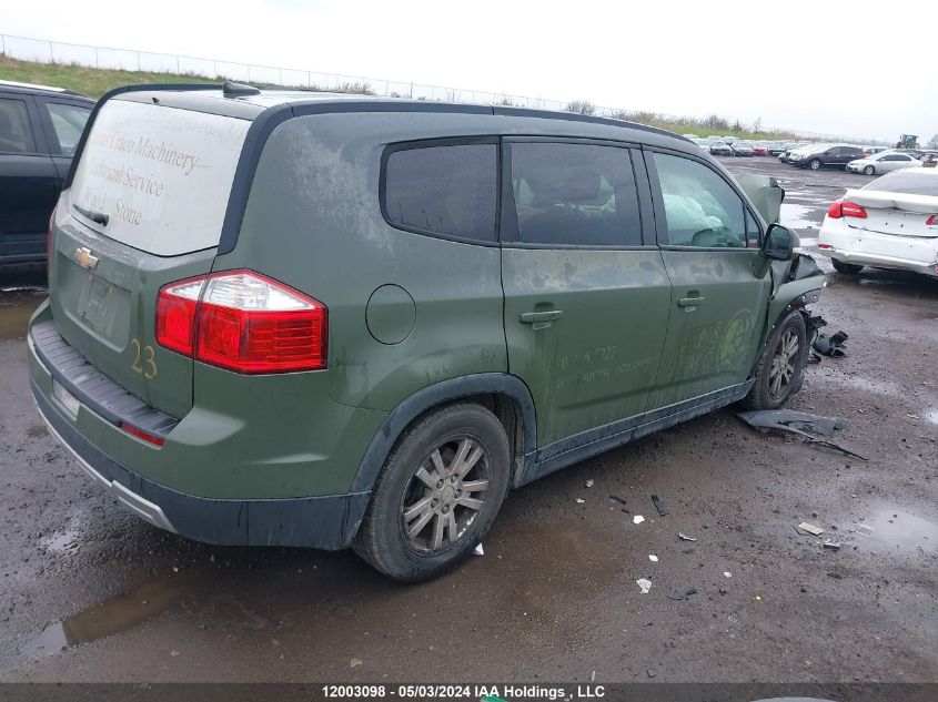 2014 Chevrolet Orlando VIN: KL77P2EK8EK543783 Lot: 12003098