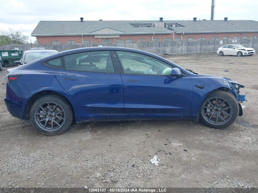 2023 Tesla Model 3 VIN: 5YJ3E1EA1PF477408 Lot: 12003107