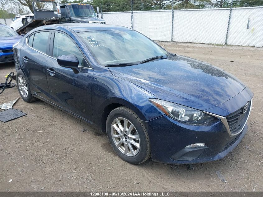 2016 Mazda Mazda3 VIN: 3MZBM1V70GM282086 Lot: 12003108