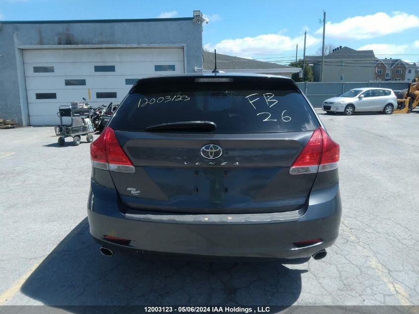 2009 Toyota Venza VIN: 4T3ZK11A89U015109 Lot: 12003123