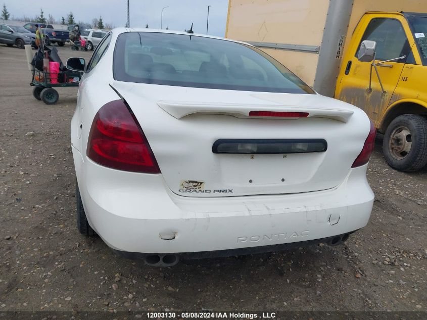 2006 Pontiac Grand Prix VIN: 2G2WP552961174065 Lot: 12003130