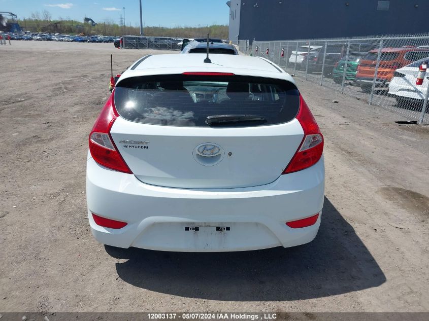 2013 Hyundai Accent VIN: KMHCT5AE0DU110455 Lot: 12003137