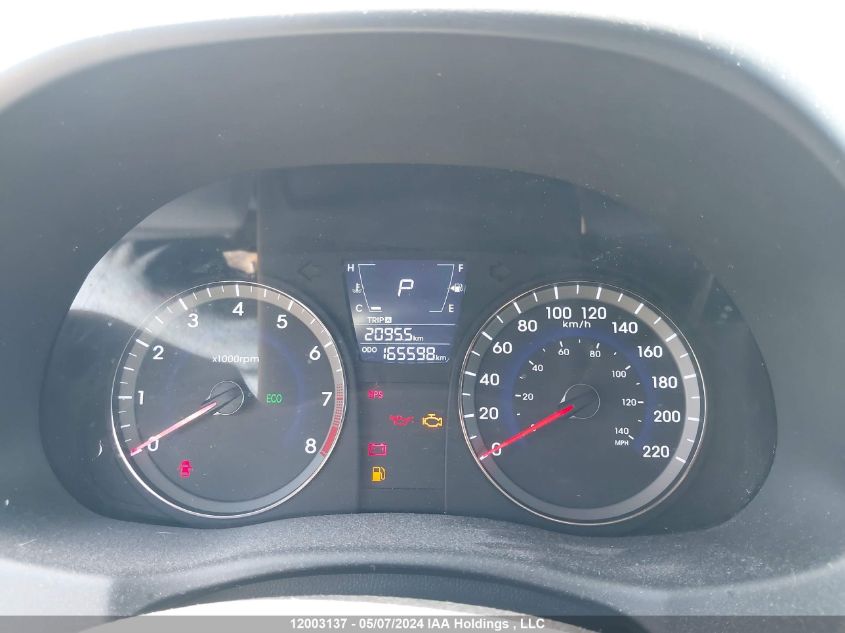 2013 Hyundai Accent VIN: KMHCT5AE0DU110455 Lot: 12003137