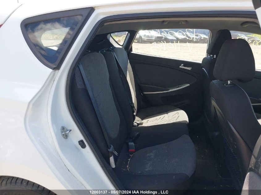 2013 Hyundai Accent VIN: KMHCT5AE0DU110455 Lot: 12003137