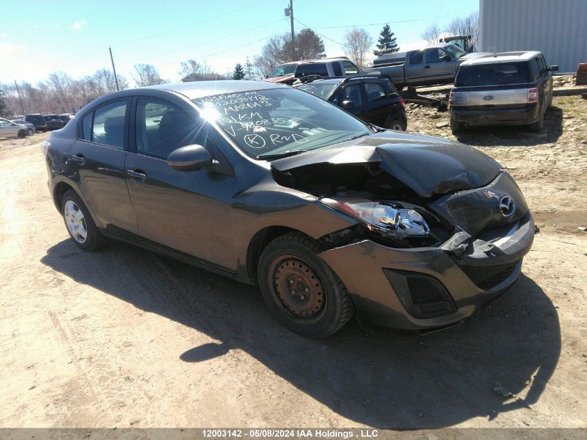 2011 Mazda Mazda3 VIN: JM1BL1UF1B1460835 Lot: 12003142