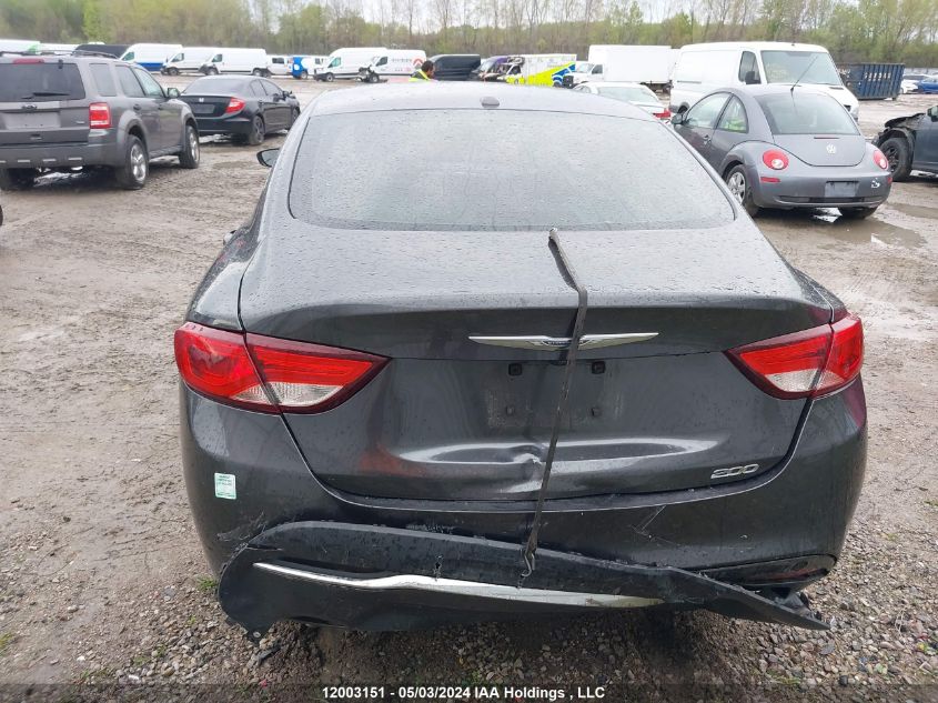 2015 Chrysler 200 VIN: 1C3CCCAB9FN676274 Lot: 12003151