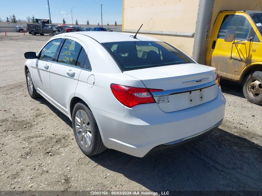 2013 Chrysler 200 Lx VIN: 1C3CCBAB6DN512505 Lot: 12003168